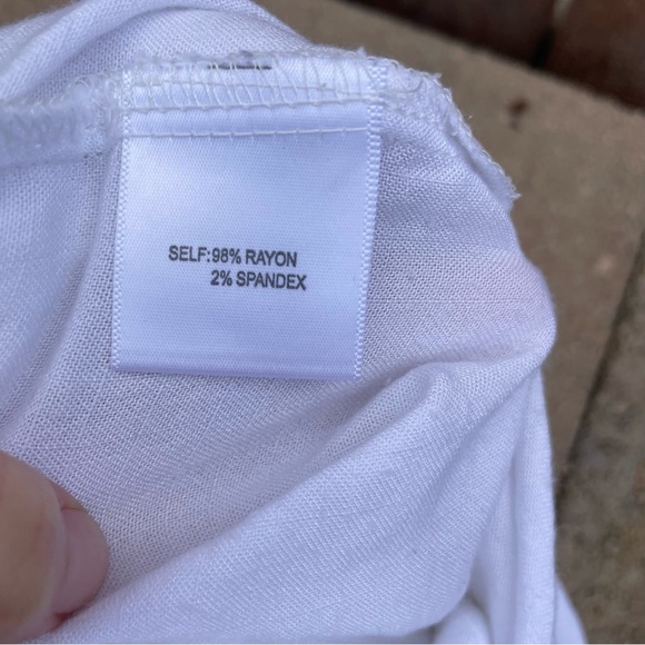 JANE &‎ DELANCEY Women’s White Long Sleeve Button Down Top Size Large - Picture 11 of 11